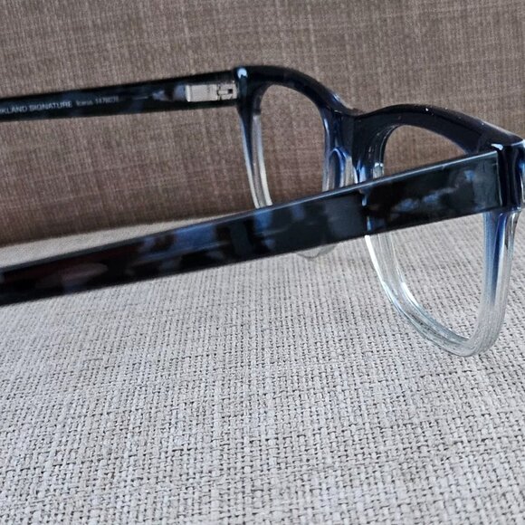Kirkland Signature Eyeglasses Frame ICARUS BLUE FADE Glasses Made in Italy - Picture 7 of 11
